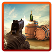 Bottle Shooting Gun Expert Deadly Challenge Game icon