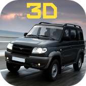 UAZ УАЗ вне дорожные гонки 3D