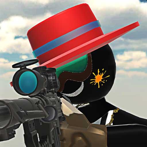 Stickman Paintball Arena Shooting Pro icon