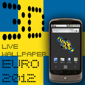 3D Clock SWEDEN FLAG icon