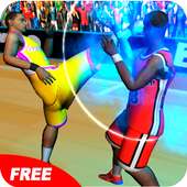 Basketball Players Fight 2016