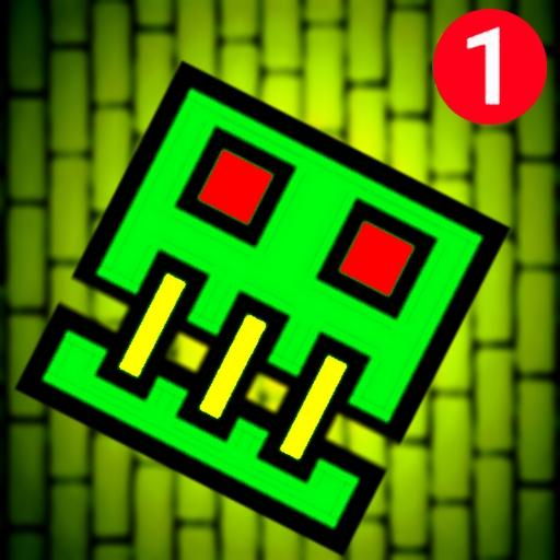 GEOMETRY BAT RUN NEON icon