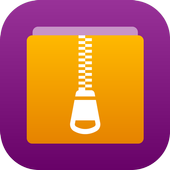 App to Unzip Files on Android. Extract Zip File icon