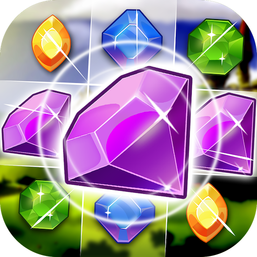 Gems &amp; Jewel Mania - Free Match 3 Quest Game icon