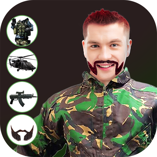 Soldierly - Men, women Military, Army Photo Editor icon