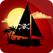 Black Pirate Beach icon