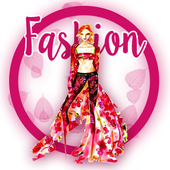 Fashion sketch drawing icon