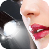 مصباح يدوي على صوت - التصفيق أيقونة