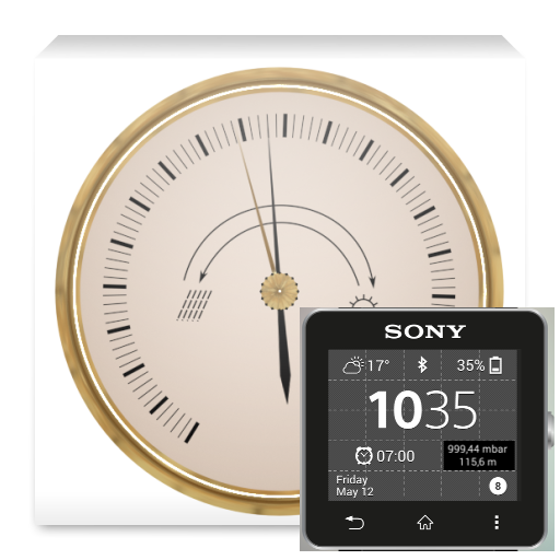 Barometer Widget for Sony SW2 icon