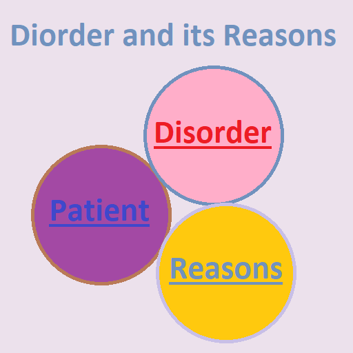 Disorder and its reasons icon