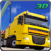 Cargo Transport Truck Driver icon