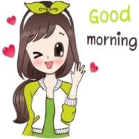 Good morning night Stickers on 9Apps