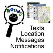 Remote Text Message Notification Location Tracker icon