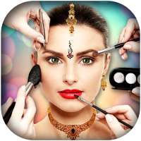 Woman Face Makeup Photo Editor