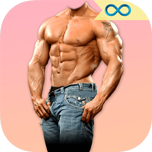 Body Builder Photo Suit &amp; Wrestler Photo Frame icon