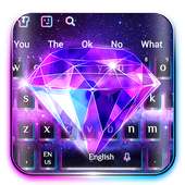 Neon-Diamant-Tastatur on 9Apps