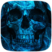 Blue Skull Live wallpaer icon