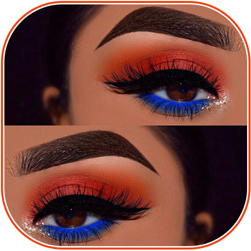 Eye Makeup And Eyebrows-Video Step By Step Offline icon