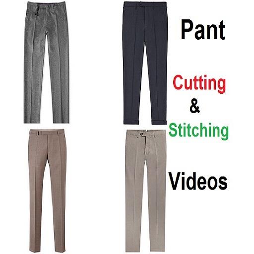 Pant Cutting and Stitching Videos icon