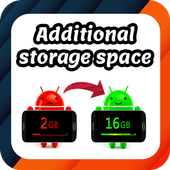 Increase storage space icon