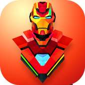 Super Action Heros Stickers on 9Apps