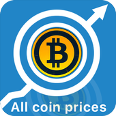 All crypto coin prices icon