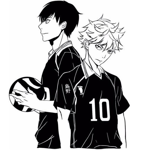 How to draw Haikyuu anime characters icon