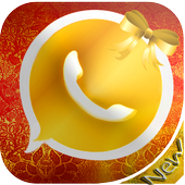 Golden whats-apps lux 2018 icon