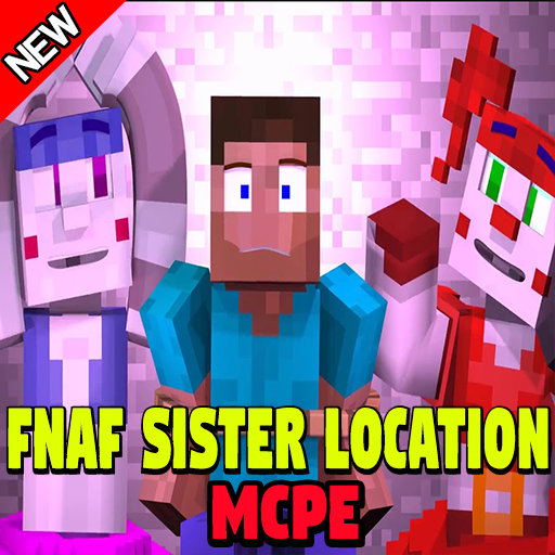 Map FNAF Sister Location for Minecraft PE أيقونة