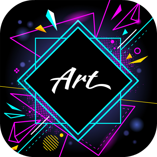 Shape Pictures Art: Overlay Photo Editor App icon