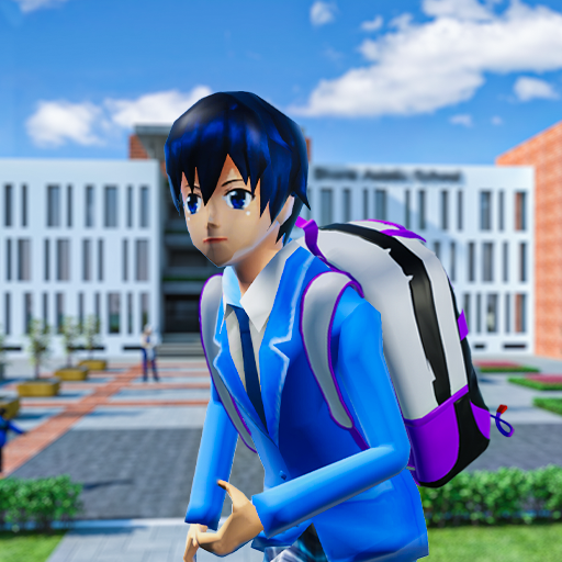 مدرسة ثانوية بوي الحياة الافتراضية أيقونة