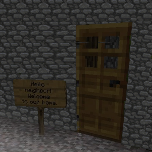 Hello Bendy Neighbor For Minecraft icon