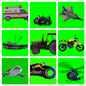 Vehicles Green Screen icon