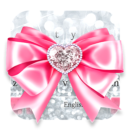 Luminous Silver Keyboard icon