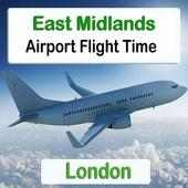 East Midlands Airport Flight Time on 9Apps