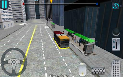 City bus driving 3D simulator screenshot 2