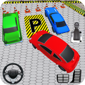 Hard Car Parking Drive Game icon