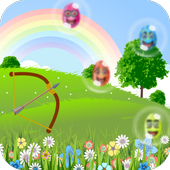 Easter Bubble Shooter Archery icon