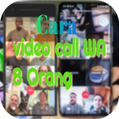 Cara Pakai Whatsapp Video Call 8 Orang icon