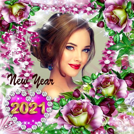 New Year Photo Frame  2021 icon