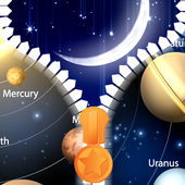 Moon Zipper Lock Screen icon