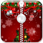 Christmas Zipper Lock Screen icon