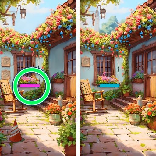 틀린그림 찾기 게임 9999 , 차이 여정 icon