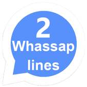 2 lines for whassap on 9Apps