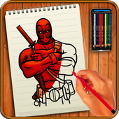 Learn to Draw Super Heroes icon