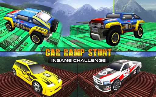 Extreme Car Ramp Stunt Challenge : 2019 Simulation screenshot 1