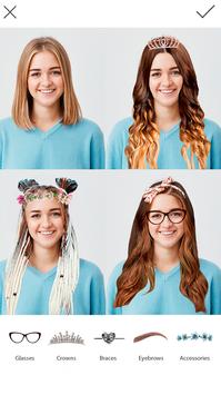 Girls Hairstyles Photo Editor screenshot 3