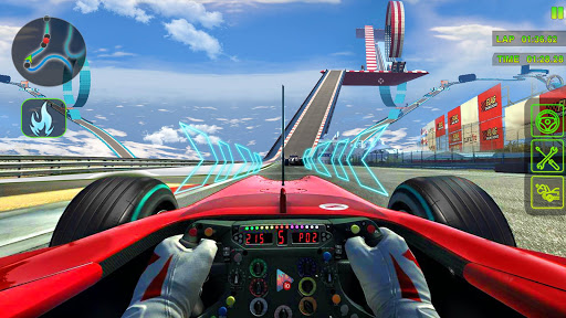 Ramp Car Games Formula Racing screenshot 4