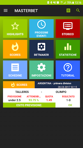 MASTERBET - FOOTBALL screenshot 1