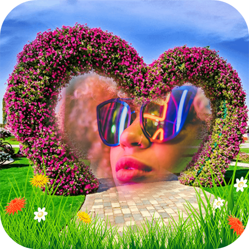 Garden Frames for Pictures &amp; Wallpaper Maker App icon